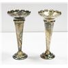 Image 1 : PAIR OF 1890'S CANDLE STANDS SILVER PETINA