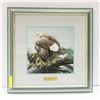 FRAMED ROBERT BATEMAN VANTAGE POINT BALD EAGLE