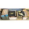 4 X BOXES OF ASSORTED RECORDS