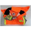 Image 1 : OPEN ROAD ORANGE RE3FLECTOR WORK COAT MENS SIZE XL