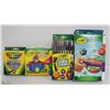 Image 1 : LOT OF VARIOUS CRAYOLA ITEMS
