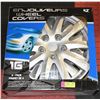 Image 1 : WHEEL COVERS (HUB CAPS) 16", PACK OF FOUR