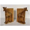 Image 1 : GIRAFFE BOOKENDS 10" TALL