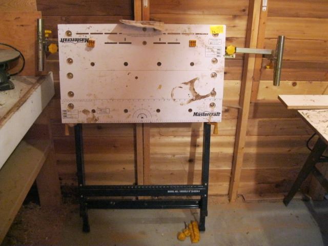MASTERCRAFT FOLDING WORK TABLE