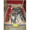 BOX OF ASST. FLAT BAR METAL