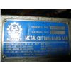 Image 2 : METAL CUTTING BANDSAW, 4 1/2"