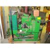 JOHN DEERE POWER UNIT, MODEL LUC SERIAL #C14930 ON HYDRAULIC LIFT CART