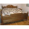 OAK KING SIZE BEDFRAME
