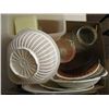 Image 2 : 2 BOXES OF MISC. UTENSILS, PLATES, PLASTICWARE, ETC.