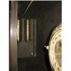 Image 2 : OAK CASED GRANDFATHER CLOCK WITH WEIGHTS, 1 CHAIN OFF, HAS PENDULUM
