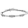Image 1 : $3,500 Genuine 0.50ct Diamond Bracelet 14K Gold