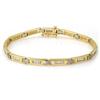 Image 1 : $3,800 Genuine 0.42 ct Diamond Bracelet 14K Gold