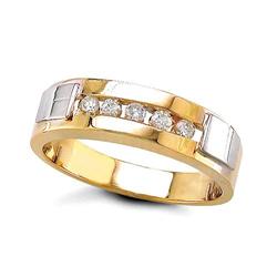 $1,900 Genuine 0.25 ct Diamond Ring 14K Gold