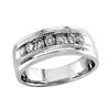 Image 1 : $1,790 Genuine 0.40 ct Diamond Ring 14K Gold
