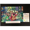 Image 2 : TOY STORY CAST SIGNED 8 X 10 ( RA COA)