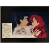 Image 2 : JODI BENSON AND CHRIS BARNES SIGNED THE LITTLE MERMAID 8 X 10 ( RA COA)