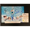 Image 2 : FROZEN CAST SIGNED 8 X 10 ( RA COA)