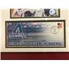 Image 2 : ARIZONA DIAMONDBACKS INNAGURAL FIRS DAY COVER FRAMED DISPLAY