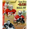 Image 2 : SAN FRANCISCO 49ERS HALL OF FAME SIGNED 16 X 20 (BECKETT COA)