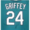 Image 2 : KEN GRIFFEY JR. SIGNED NIKE PRO SEATTLE MARINERS JERSEY ( BECKETT COA)