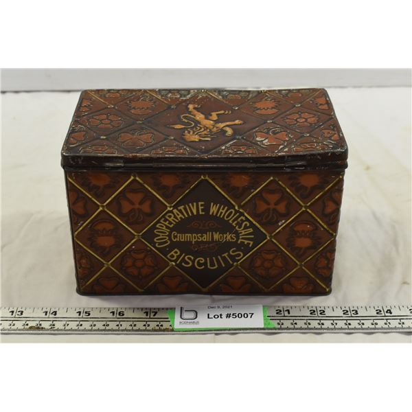 Cooperative Wholesale Biscuit Tin