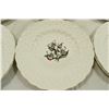 Image 2 : Set of 12 Canadian Centennial Flower Plates