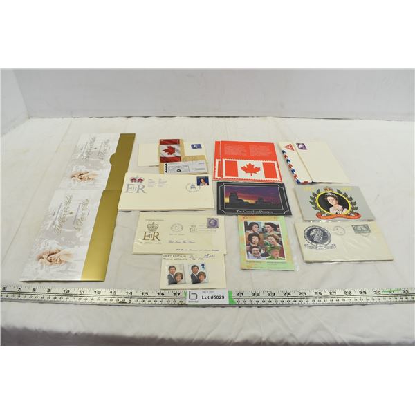 Canadian & Royal Envelopes & Stamps