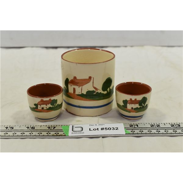 Made in England Pottery – Cream Dishes