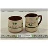 Image 1 : Made in Ireland Pottery – Cream & Sugar Dishes