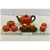 Image 1 : Tomato Pattern Tea Set