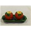 Image 3 : Tomato Pattern Tea Set