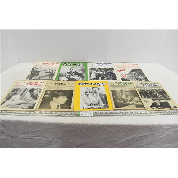 Monarchy Canada Vintage Magazines