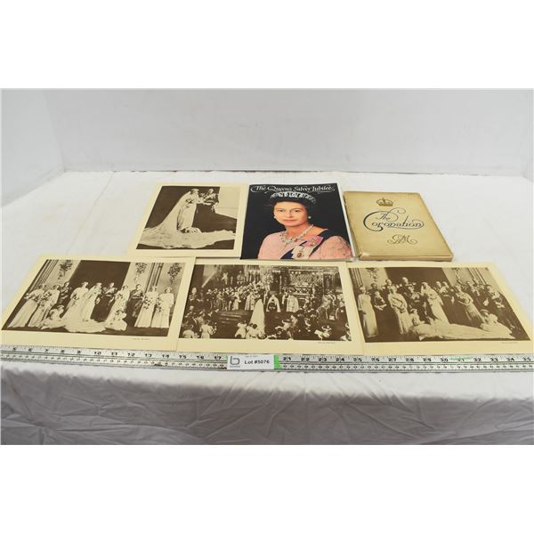 Vintage Royalty Photos & Coronation Book