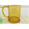 Image 2 : Amber & Green Glass Mugs