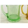 Image 3 : Amber & Green Glass Mugs