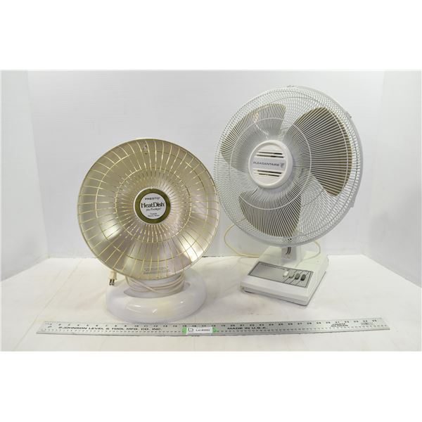 Presto Heat Dish & Standard Fan – Tested & Working