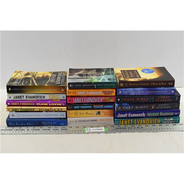 Assorted Romance Novels & Misc. Books