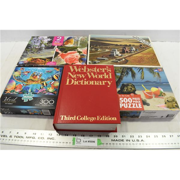 Webster’s Dictionary & Puzzles