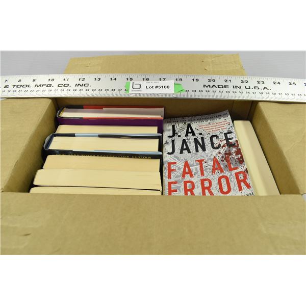 Box of J.A Jance Books