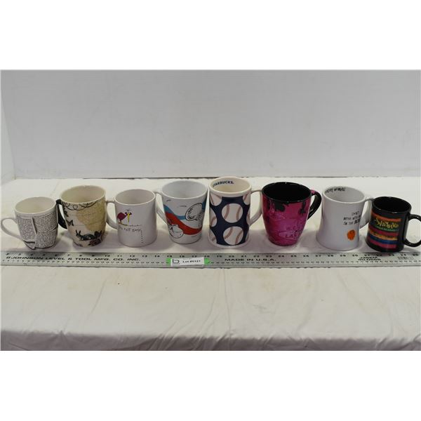 Assorted Mugs (one is Dr Suess)