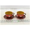 Image 1 : 2 Teacups & Saucers