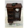 Image 1 : Wooden Jewellery Box & Watch