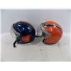 Image 2 : 2 Vintage Snowmobile Helmets - Moto-ski and Futura