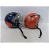 Image 3 : 2 Vintage Snowmobile Helmets - Moto-ski and Futura
