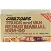 Image 2 : Chilton Automotive Service Manual 1986-90