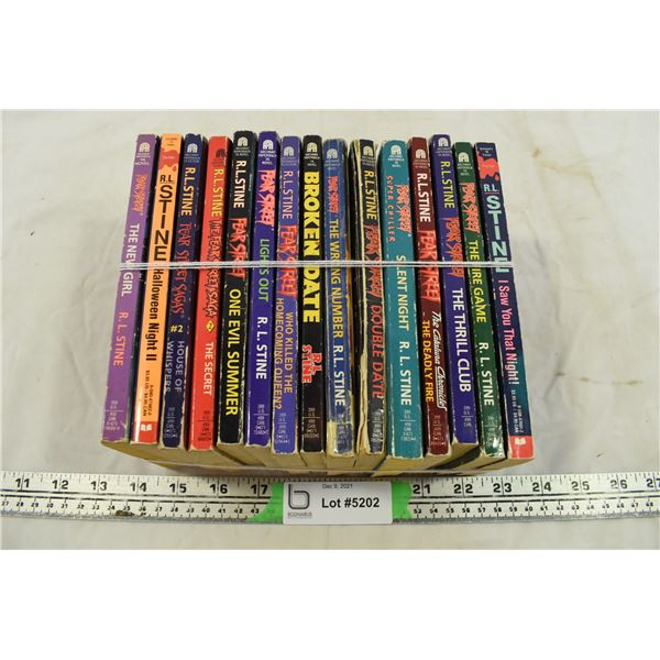 R.L. Stine Mystery Novels