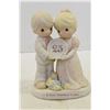 Image 2 : Precious Moments “A Silver Celebration To Share” 25th Anniversary Ornament