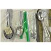 Image 2 : Assorted Silverware/Utensils, stainless steel, etc