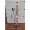Image 1 : 6’ Cross Country Ski’s, Poles & Boots - boots size 9?