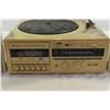 Image 2 : Vintage Candle SP100 Radio/Casette/Record Player, with speakers (damaged needle)